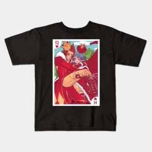 King and Queen of Hearts Kids T-Shirt